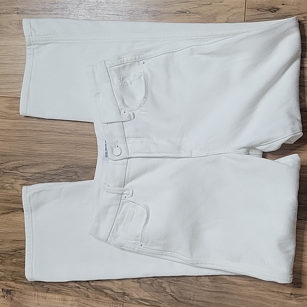 Good American Good Curve White Jeans - Picture 4 of 13